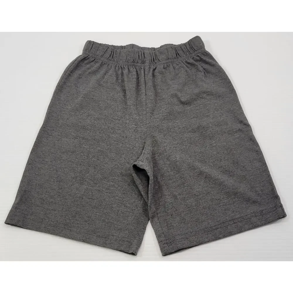 L5) Children Wonder Nation Gray Boys Sweat Shorts Medium 8